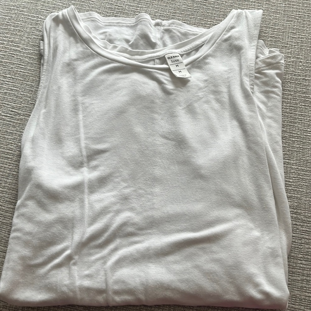 White tank top